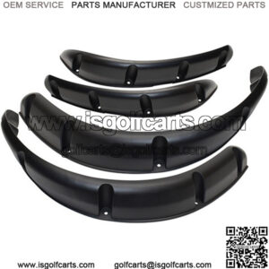 Club Car TEMPO Golf Cart Fender Flares - Set of 4pcs (Front and Rear)