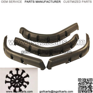 Golf Cart Fender Flares For Yamaha G14,G16,G19,G20,G22 Models Self Taping Screws