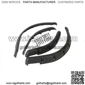 Standard Fender Flares Front and Rear Set of 4 Fit Club Car DS Golf Cart 1993-UP