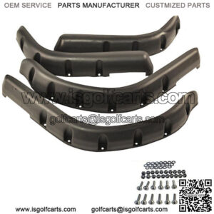 EZGO TXT Golf Cart Fender Flares 1996-2013, Set of 4