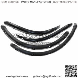 EZGO TXT Golf Cart Fender Flares Set of 4 with Hardware, ( 2014- up)