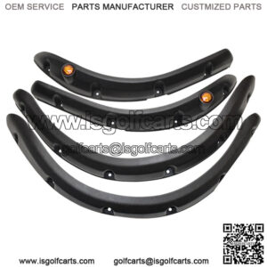 Club Car Precedent Golf Cart Fender Flare with Running Lights - Fits 2004-Up