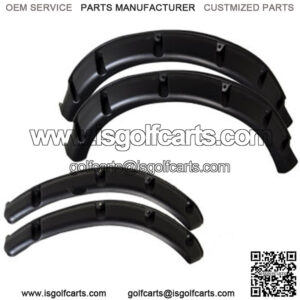 Set of 4 EZGO RXV Golf Cart Fender Flares Fits 2008 to 2015 Models