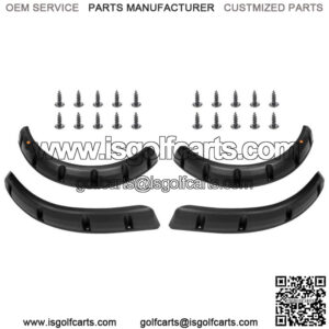 Golf Cart Fender Flares for Yamaha G29/Drive Front and Rear Wheel (Set of 4)