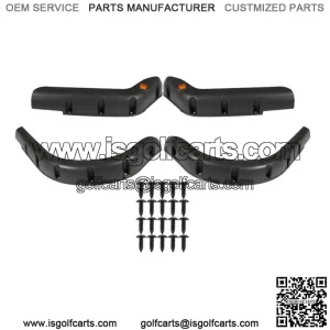 Standard Fender Flares Front and Rear(Set of 4) For Club Car DS Golf Cart 1993+