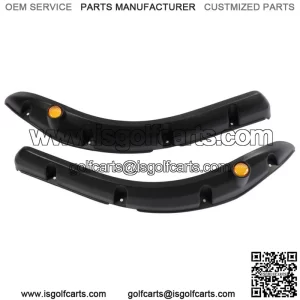 Golf Cart Standard Fender Flares Set of 4 Front and Rear for Club Car Precedent