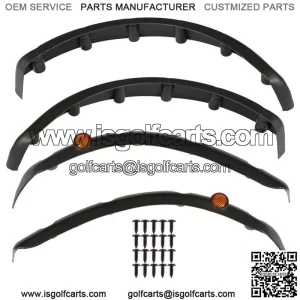 Fits For Yamaha G14,G16,G19,G20,G22 Models Golf Cart Fender Flares