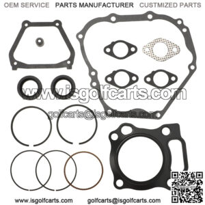 301cc Golf Cart Motor Engine Rebuild Kit for Yamaha Gas Golf Carts G16 G20 G11 1996-2002 Engine Gasket Kit