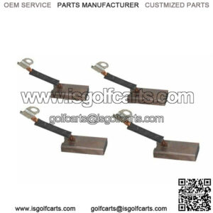 4pc Brush Set for Club Car EZ GO Yamaha Golf Cart Gas Starter Generator Brushes