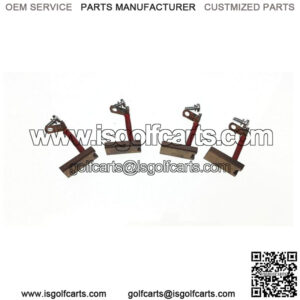 Club Car Golf Cart For Starter Generator Brushes and Screw Set of 4 OE#101869302