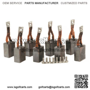 Club Car Villager6 & Villager8 3.7HP Motor Brush Kit OEM# 102938601