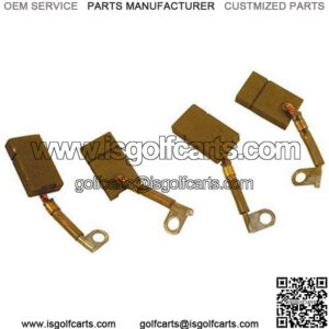 EZGO Starter Generator Brush Set - Set of 4 (For EZ-GO Gas 1980+, Club Car 1984+, Yamaha 1978+)