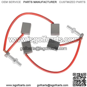 For Club Car Precedent Gasoline Ezgo Golf Cart Starter Generator Motor Brush Set