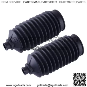 2Pc Car Long Steering Bellow Dust Seal Fit For Golf Cart Club Car DS 1984-96 New