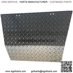 Aluminum Diamond Plate Front Bumper Shock Cover for EZGO TXT/PDS Golf Cart 94 up