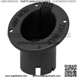 Club Car DS - DC Receptacle Bezel for 48-Volt Cart (Fits 48V Electric 1995+)