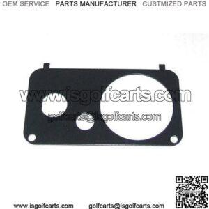 EZGO Key Switch Console Plate w/ Fuel Gauge & Oil Light (For EZ-GO Gas Carts)