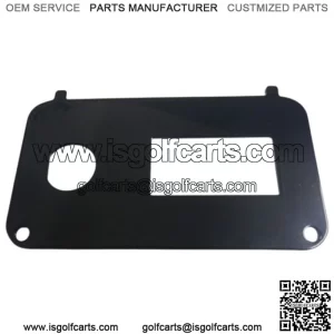 EZGO TXT 1994-Up Golf Cart Key Switch Plate w/ State of Charge cutout | 73030-G0