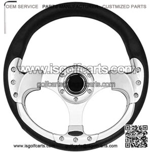 LEAPGO Golf Cart Steering Wheel or Adapter for Golf Cart Club Car DS and Club Car Precedent Yamaha Golf Carts