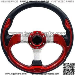 Universal 12.5?? Golf Cart Steering Wheel For Golf Cart Club DS & Precedent Yamaha EZGO RXV & TXT Steering Wheel