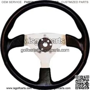 1 Steering Wheel - 3 Aluminum Spoke