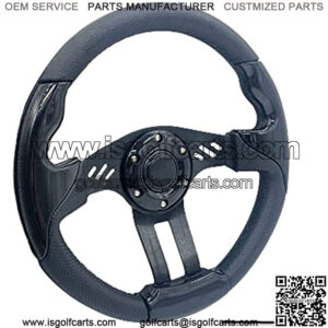Universal Golf Cart Steering Wheel for Precedent Club Car DS Golf Cart 320mm Yamaha Golf Cart Steering Wheel for EZGO RXV & TXT Tempo G14 G1 G19 G22