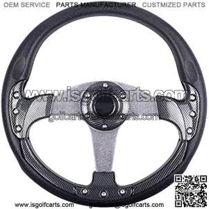 Volante o adaptador, la mayor??a de los carros de golf utilizan EZGO Club Car Yamaha (13.7 pulgadas)