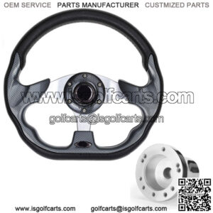 Golf Cart Steering wheel And Hub Adapter Fit Ezgo RXV TXT Golf Cart Only