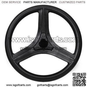 Italia Brenta Carbon Fiber Golf Cart Steering Wheel For EZGO Golf Carts