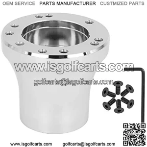 Steering Wheel Hub Adapter for Club Car Precedent Chrome