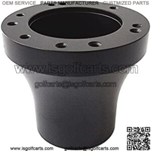Golf Cart Steering Wheel Hub Adapter for Club Car DS Black