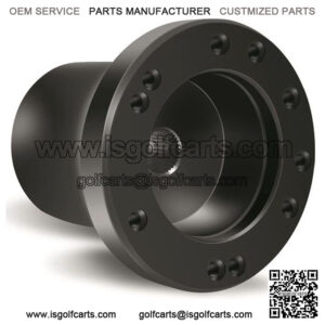 Club Car EZGO Yamaha Steering Wheel Adapter Black