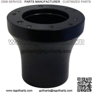 Club Car Precedent BLACK Steering Wheel Adapter (Fits all Years!)
