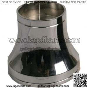 EZGO Golf Cart Steering Wheel Adaptor - Chrome