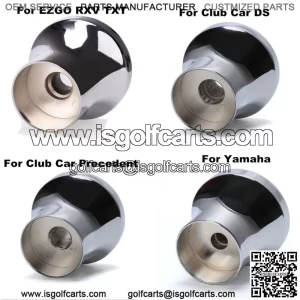 Chrome Steering Wheel Hub Adapter for EZGO Club Car Yamaha Golf Cart Parts