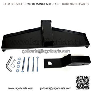 Golf Cart Trailer Hitch with Bumper Receiver for Club Car Precedent (2004+)