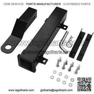 Golf Cart Trailer Hitch fits on Backseat Footrest-Club CAR,EZGO,Yamaha