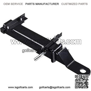 Golf Cart Rear Seat Trailer Hitch with Receiver