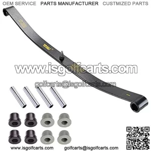 Golf Cart Heavy Duty Front Leaf Spring Kit for Club Car DS 1981-up, Club Car Precedent 2004-2008, Gas and Electric