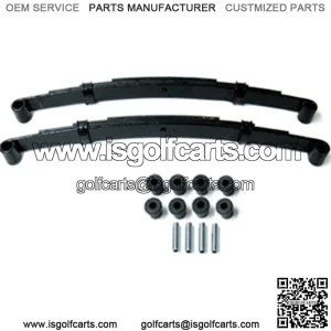 EZ-GO Heavy Duty Rear Leaf Springs Kit 4-Leaf (Fits Gas 96-08, Electric 94+)