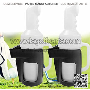 Golf Cart Sand Bottle with Holder for Club Car Yamaha, Divot Filler Sand & Seed Bottle