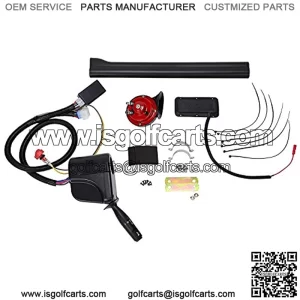 Golf Cart Universal Light 9-pin Plug Upgrade Kit (Must Input 12 Volts)