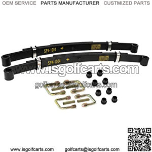 Heavy Duty Deluxe Rear Leaf Spring Kit for TXT 1994+ Electric & Gas Golf Carts (3 Leafs/Set of 2)