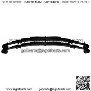 70506G01 Heavy Duty Rear Leaf Spring Set-2 Leaf 70506G01, Black