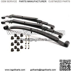 Golf Cart Club Car Precedent Front & Rear Heavy Duty Leaf Springs - Complete Set
