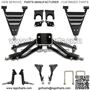 Club Car Precedent Lift Kit 4" A-Arm Heavy Duty 2004-up Golf Carts