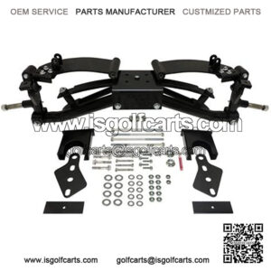 Golf Cart Parts & Accessories BMF 6" Club Car Precedent A-ARM Lift Kit for Gas and Electric - Heavy Duty