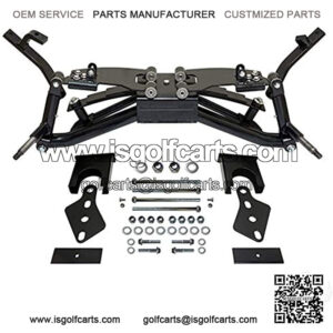 Club Car DS Golf Cart Lift Kit - Heavy Duty 6" A-Arm Lift 2003.5-2009