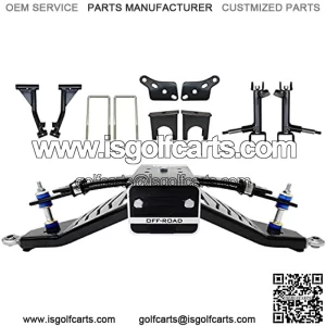 A-Arm 6 inch Golf Cart Lift Kit for Club Car Precedent. This Club Car Precedent Lift Kit Also fits Club Car Onward and Tempo. Comes with Industry Leading