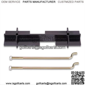 EZGO Golf Cart Battery Mounting Plate with Rod Kit 70045G01 01101-G01